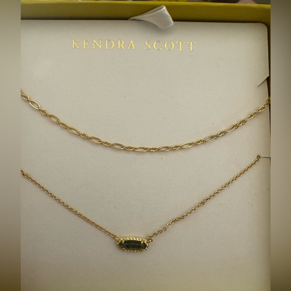 Kendra Scott Gold Layered Necklace Set
